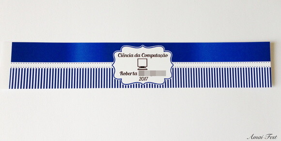 Rótulo Personalizado para Garrafinha