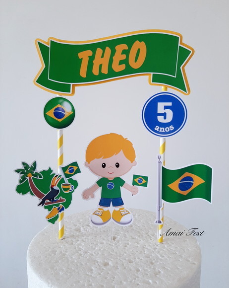 Topo de Bolo - Brasil