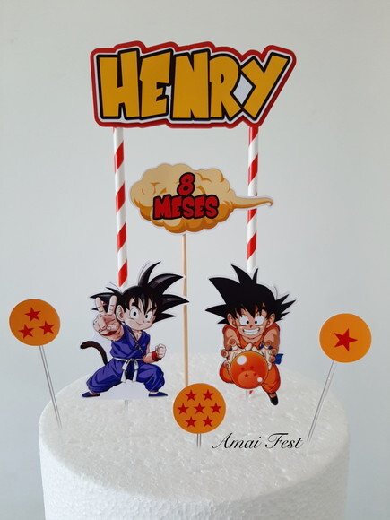 Topo de Bolo - Dragon Ball