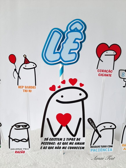 Topo de Bolo - Flork