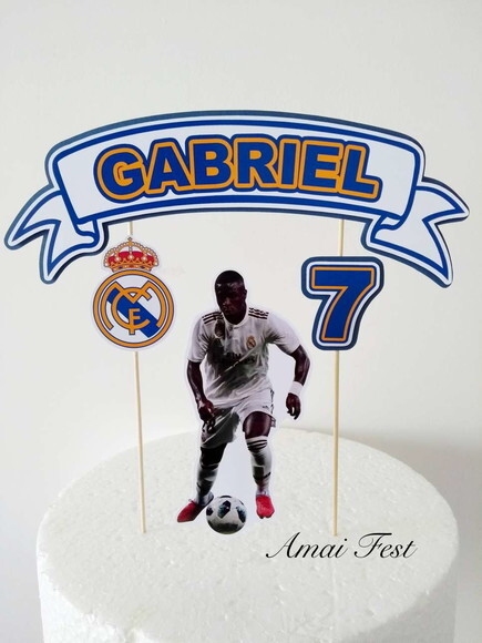 Topo de Bolo - Real Madrid