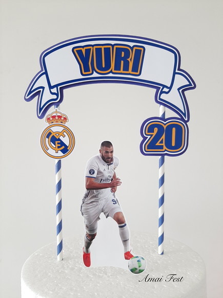 Topo de Bolo - Real Madrid