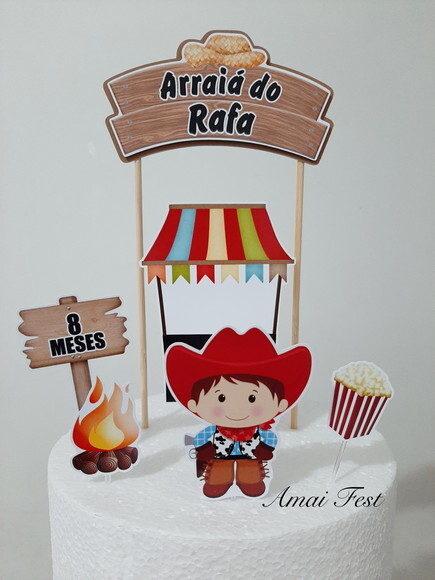 Topo de Bolo -festa Junina
