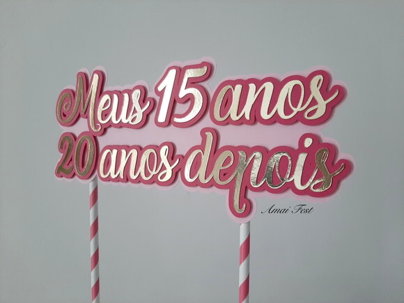 Topo de Bolo 3d