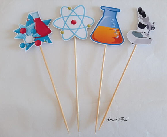 Topper para Centro de Mesa - Biomedicina