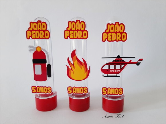 Tubetes - Bombeiro