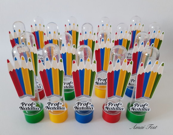 Tubetes Personalizados - Lápis