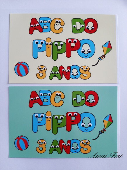 20 Adesivos para Sacolinhas 10 x 15 cm - Abc