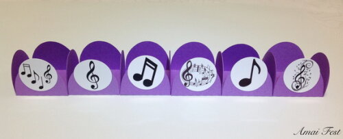 50 Forminhas - Notas Musicais