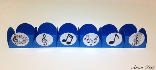 50 Forminhas - Notas Musicais