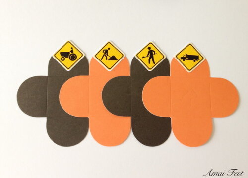 50 Forminhas - Placas de Obras