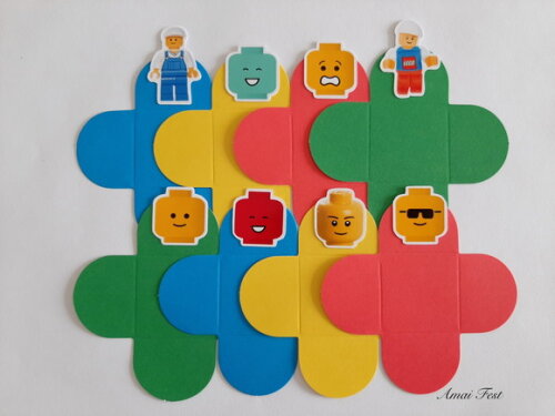 50 Forminhas Lego