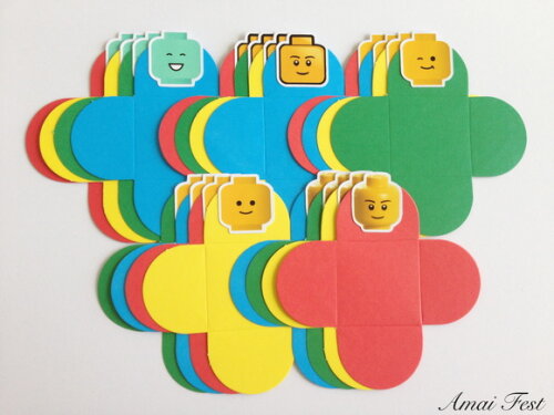 50 Forminhas Lego