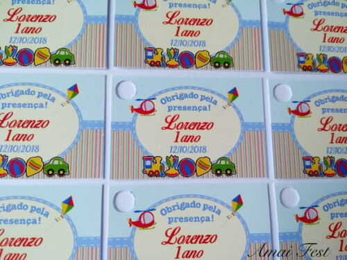 50 Tags - Brinquedos Antigos