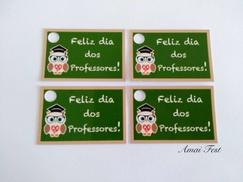 50 Tags - Dia dos Professores