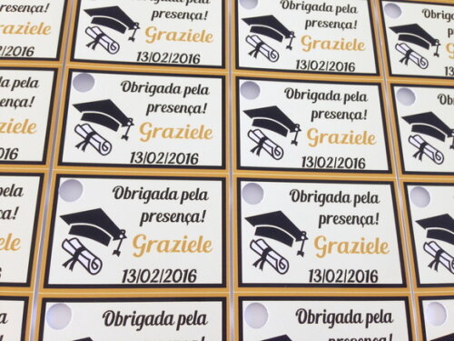 50 Tags - Formatura