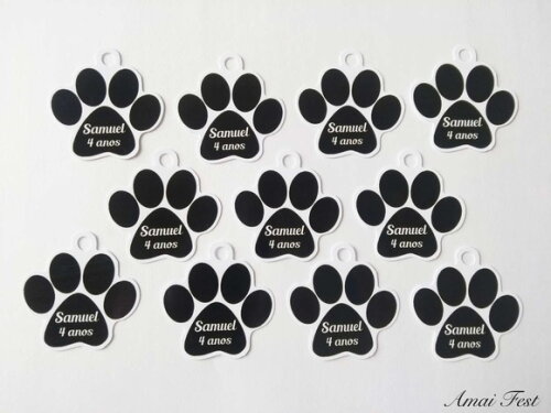 50 Tags - Patinhas