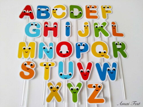 50 Toppers - Alfabeto