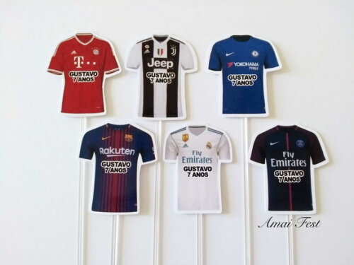 50 Toppers - Camisas da Liga dos Campeões