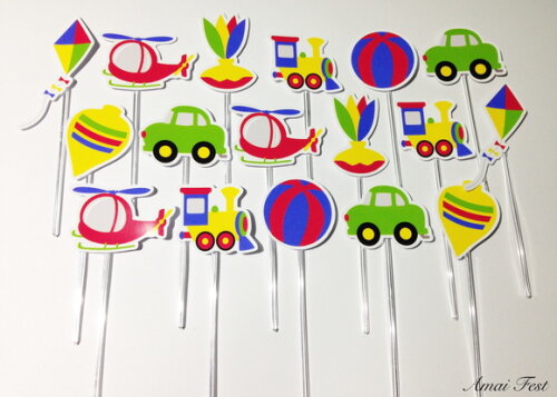 50 Toppers - Brinquedos Antigos