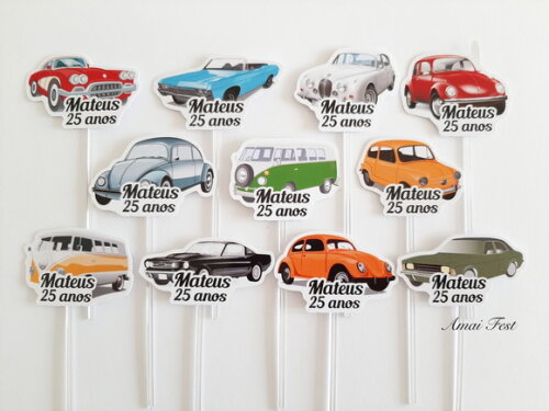 50 Toppers - Carros Vintage