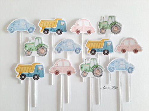 50 Toppers - Carros Aquarela