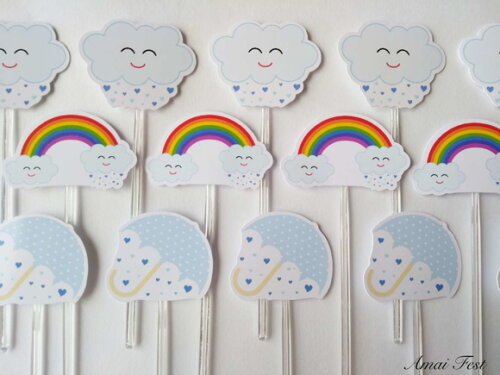 50 Toppers - Chuva de Amor "menino"