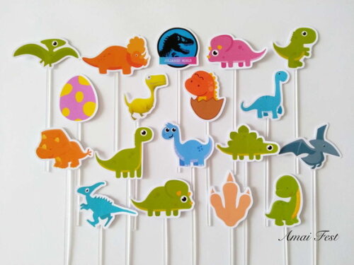 50 Toppers - Dinossauros Baby