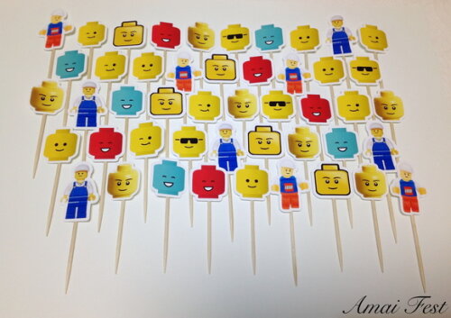 50 Toppers - Lego