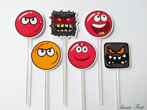 50 Toppers - Red Ball