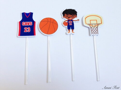50 Toppers - Tema Basquete