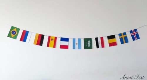 Bandeirola de Países Diversos