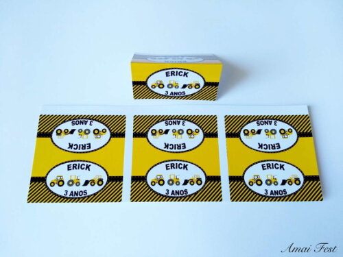Lapela para Lembrancinhas - Trator