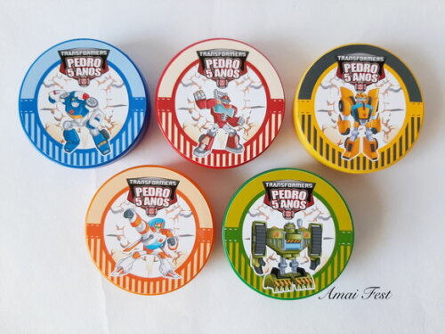 Latinhas - Transformers Rescue Bots