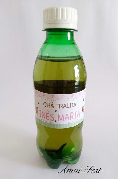 Rótulo para Garrafinhas de 237 ml