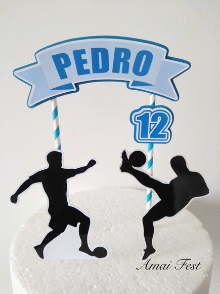 Topo de Bolo - Futebol