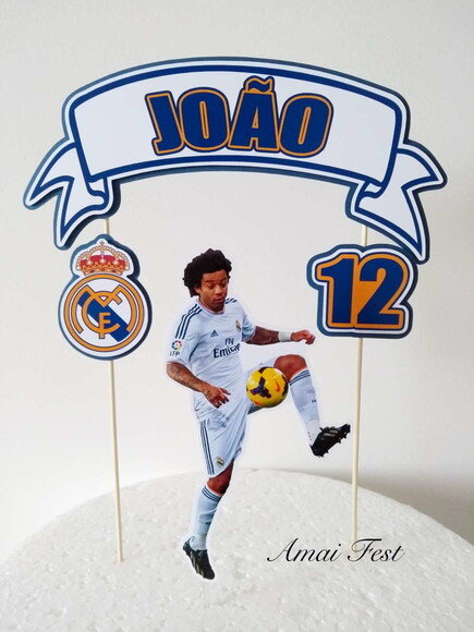 Topo de Bolo - Real Madrid