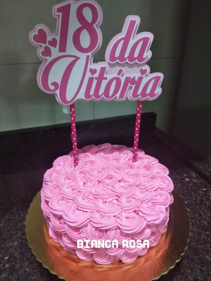 Topo de Bolo Personalizado