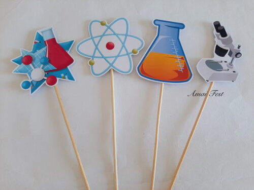 Topper para Centro de Mesa - Biomedicina