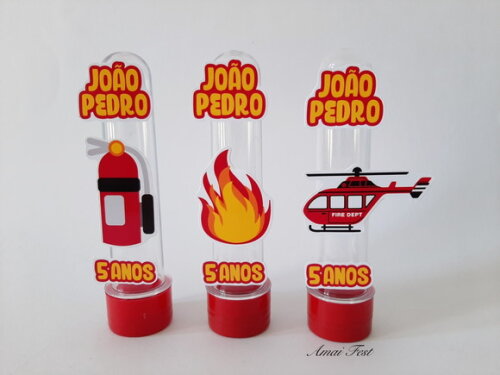 Tubetes - Bombeiro