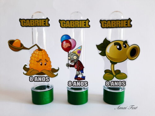 Tubetes - Plantas Vs Zumbis