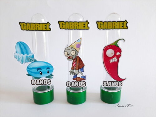 Tubetes - Plantas Vs Zumbis