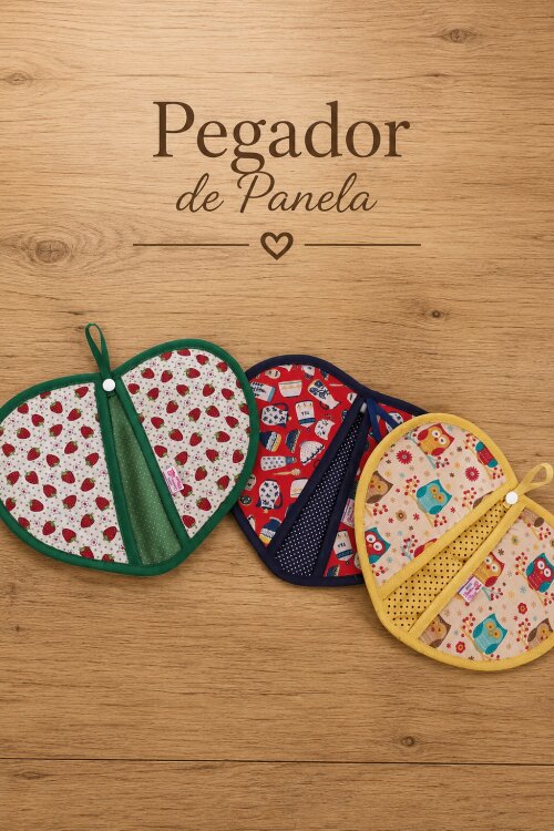 Pegador de Panelas Coração