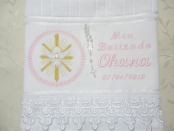 *promoção* Toalha Batismo