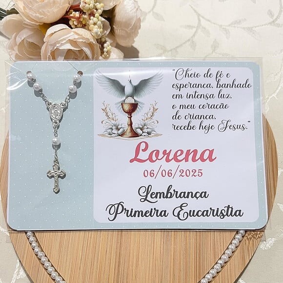 Lembrança para Primeira Eucaristia