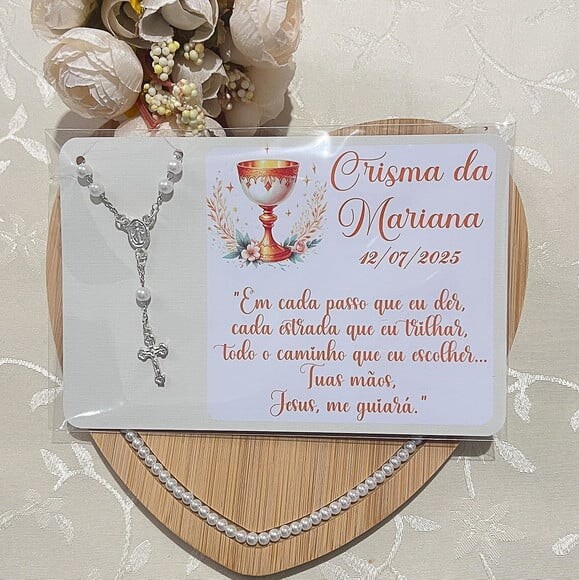 Lembrancinha para Crisma