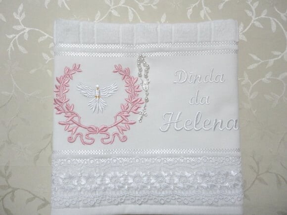 Toalha Batizado Dinda