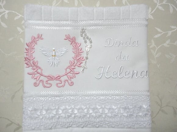 Toalha Batizado Dinda