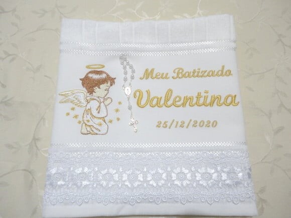 Toalha para Batismo