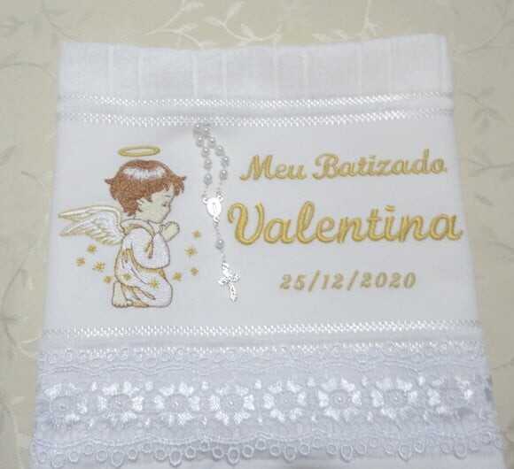 Toalha para Batismo